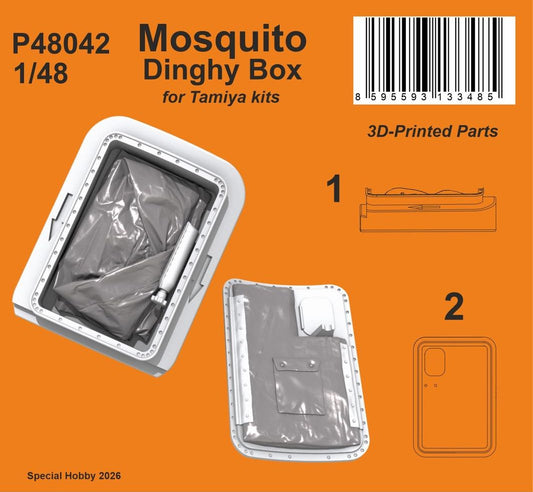 CMK/Czech Master Kits P48042 1:48 de Havilland Mosquito Dinghy Box