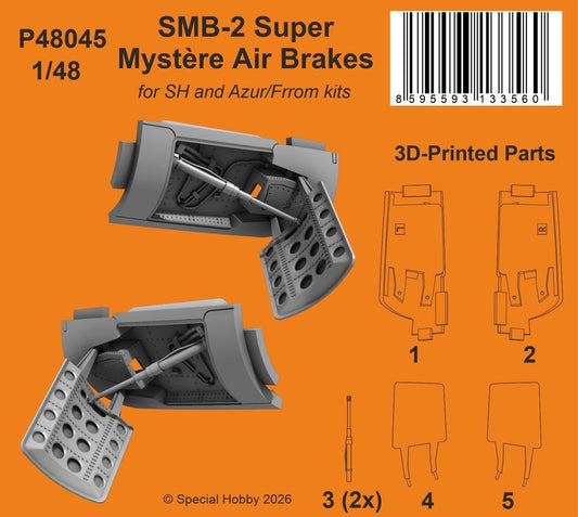 CMK/Czech Master Kits P48045 1:48 Dassault SMB-2 Super Mystere Air Brakes