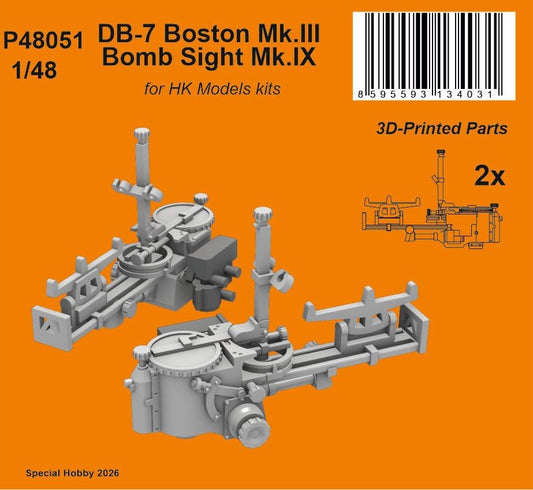 CMK/Czech Master Kits P48051 1:48 Douglas DB-7 Boston Mk.III Bomb Sight Mk.IX