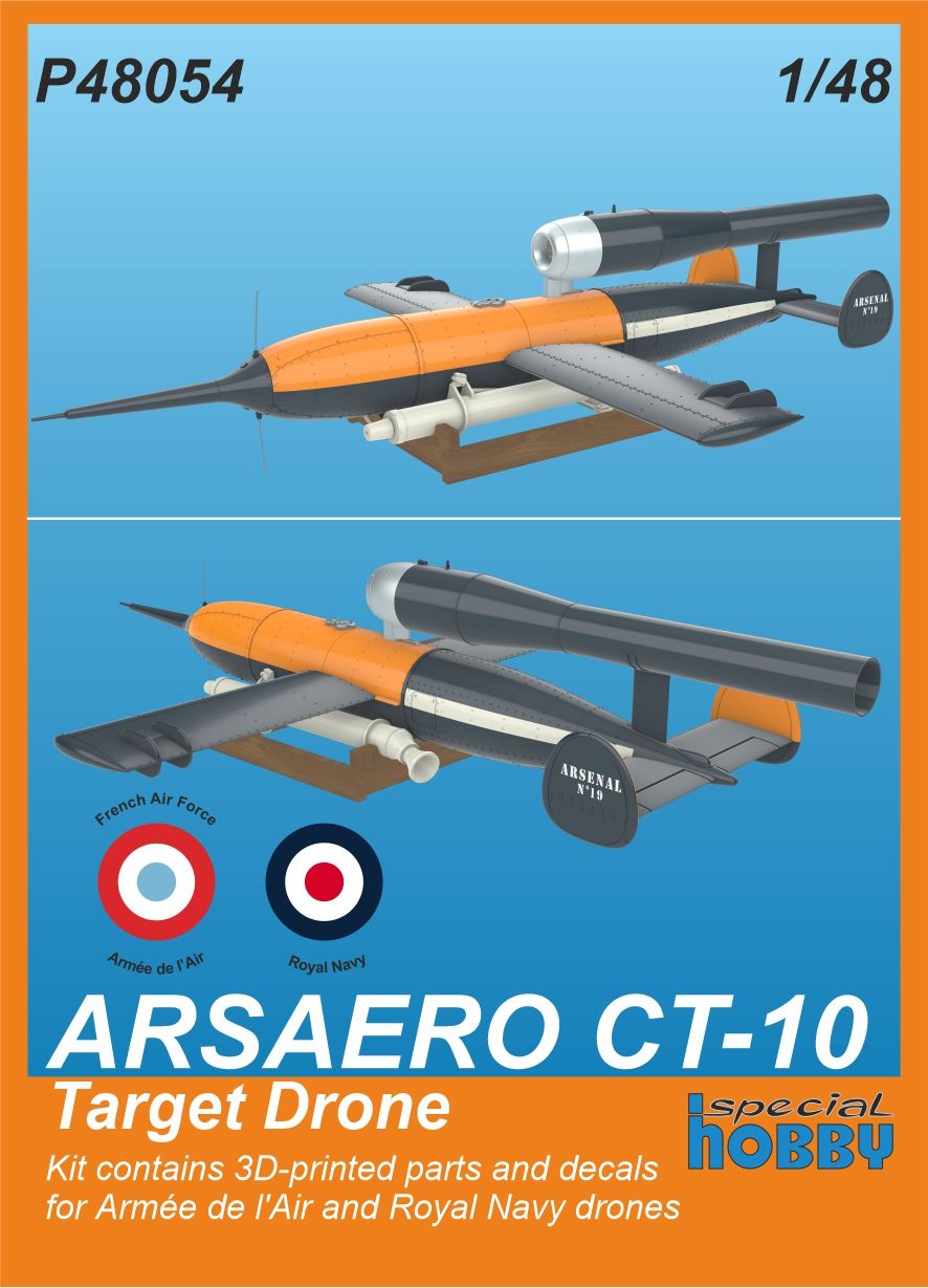 CMK/Czech Master Kits P48054 1:48 ARSAERO CT-10 Target Drone.