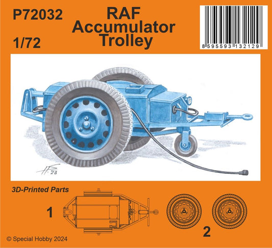 CMK/Czech Master Kits P72032 1:72 RAF Accumulator Trolley