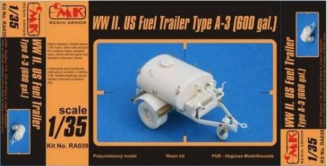 CMK/Czech Master Kits RA039 1:35 WWII.Fuel Trailer Type A-3 (600 gal.)