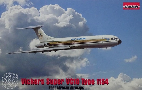 Roden 329 1:144 Vickers Super VC-10/VC10 Type 1154 East African Airways
