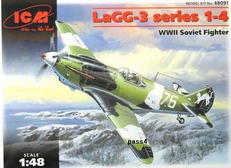 ICM 48091 1:48 Lavochkin LaGG-3 Series 1-4