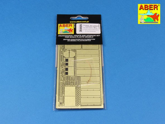Aber 35A125 1:35 Fenders and Exhaust Covers for Pz.Kpfw.VI Tiger I (Early)