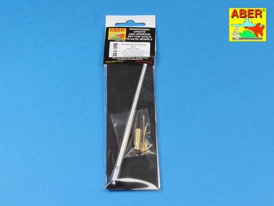 Aber 35L179 1:35 Armament for Soviet JS-7 Heavy Tank with Long Muzzle Brake