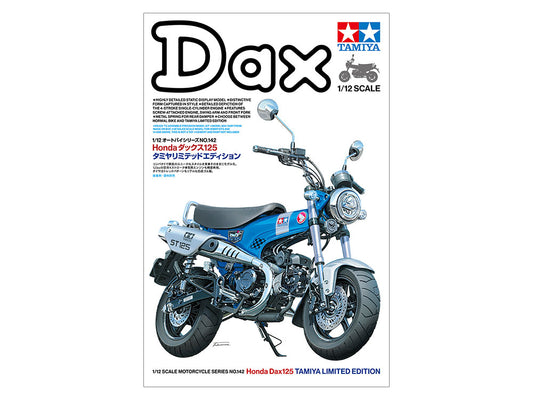 Tamiya 14142 1:12 Honda Dax125 Tamiya Limited Edition