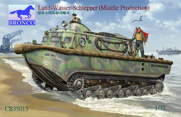 Bronco Models CB35015 1:35 Land-Wasser-Schlepper (LWS) (Middle Production)