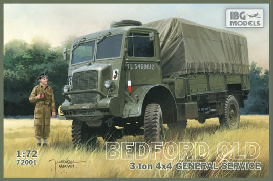 IBG Models 72001 1:72 Bedford QLD 3-ton 4x4 General Service