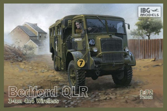 IBG Models 72002 1:72 Bedford QLR 3-ton 4x4 Wireless