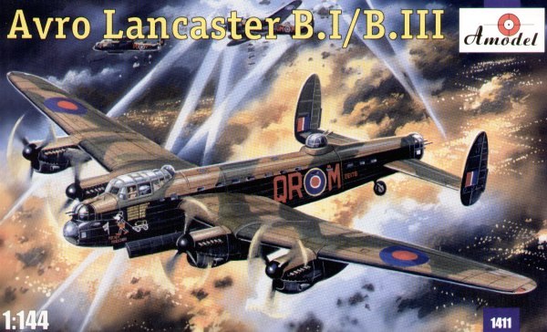 A-Model 1411 1:144 Avro Lancaster B.I/III