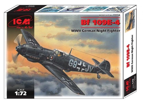 ICM 72134 1:72 Messerschmitt Bf-109E-4