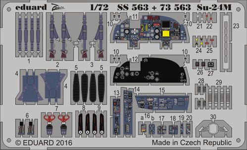 Eduard SS563 1:72 Sukhoi Su-24M Fencer-D