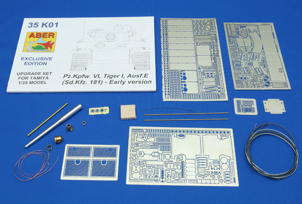 Aber 35K01 1:35 Pz.Kpfw.VI Tiger I Pz.Kpfw.VI Ausf.E Upgrade Set