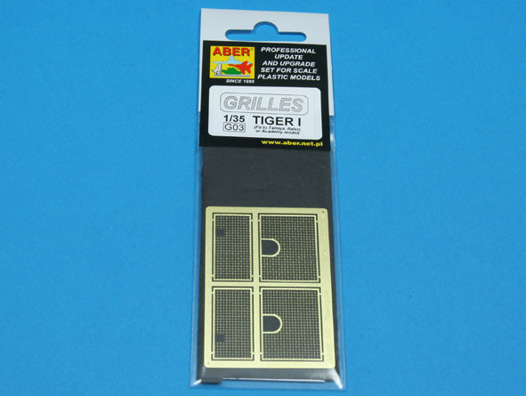 Aber 35G03 1:35 Grilles for Pz.Kpfw.VI Tiger I
