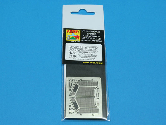 Aber 35G19 1:35 Antigranate Screen for KwK 38 Lavete