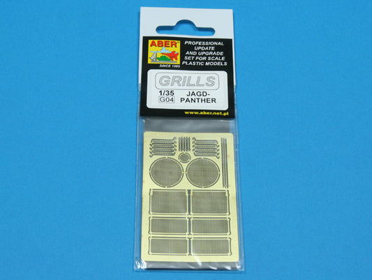 Aber 35G04 1:35 Grilles for JagdPanther