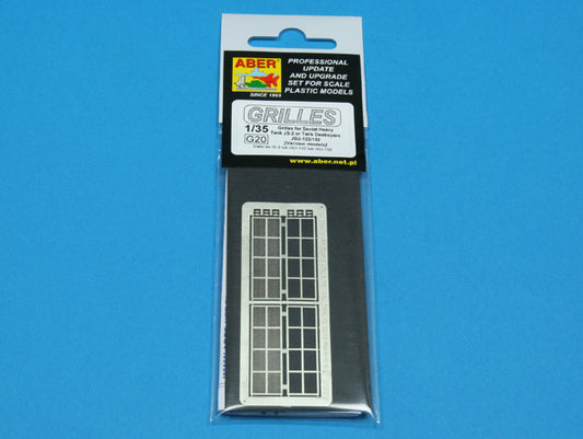 Aber 35G20 1:35 Grilles for Jozef Stalin IS-2 or Soviet JSU-122/152
