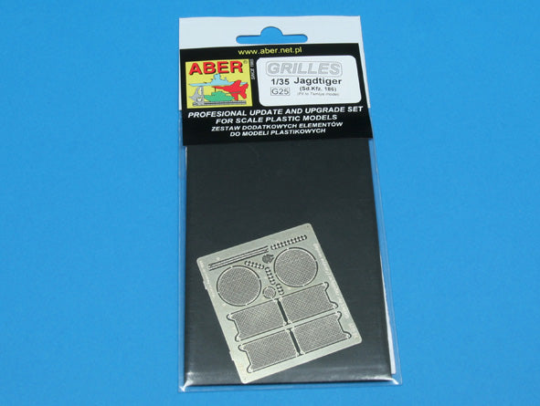Aber 35G25 1:35 Grilles for JagdTiger Sd.Kfz.186