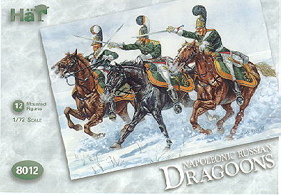 HAT Industrie 8012 1:72 Napoleonic Russian Dragoons