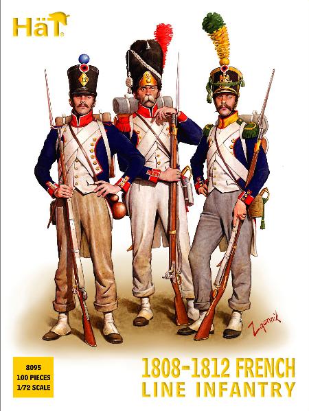 HAT Industrie 8095 1:72 1808-1812 French Infantry