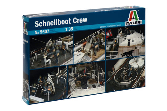 Italeri 5607 1:35 S-100 Schnellboot Torpedo Boat Crew