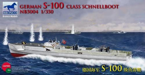 Bronco Models NB5004 1:350 S-100 Schnellboot