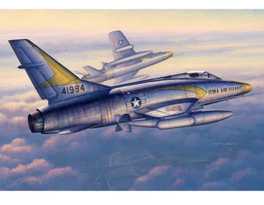 Trumpeter 02838 1:48 North-American F-100C Super Sabre