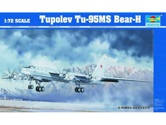 Trumpeter 01601 1:72 Tupolev Tu-95MS Bear-H