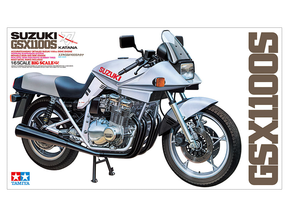 Tamiya 16025 1:6 Suzuki GSX1100S Katana