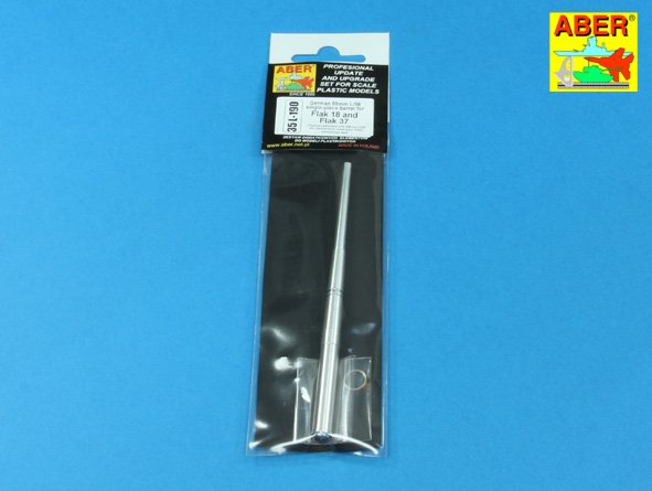 Aber 35L190 1:35 German 88mm L/56 Single-Piece Barrel for Flak 18/37