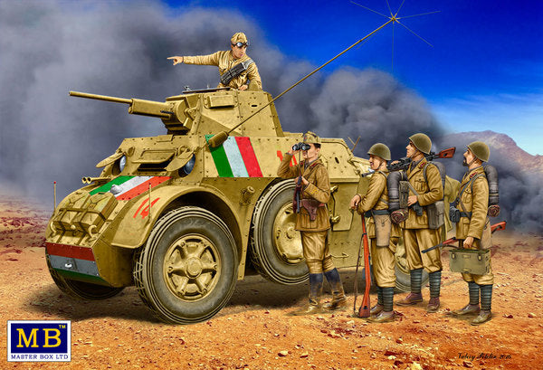 Master Box MB35144 1:35 Italian Miltary Men WWII Era