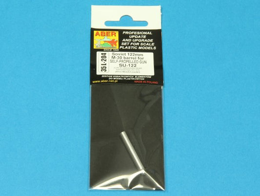 Aber 35L204 1:35 Soviet 122mm M-30 Barrel for Su-122
