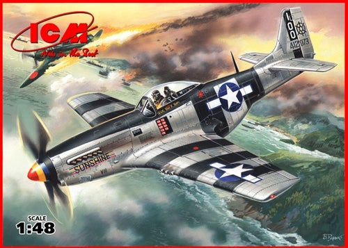 ICM 48154 1:48 North-American P-51K Mustang