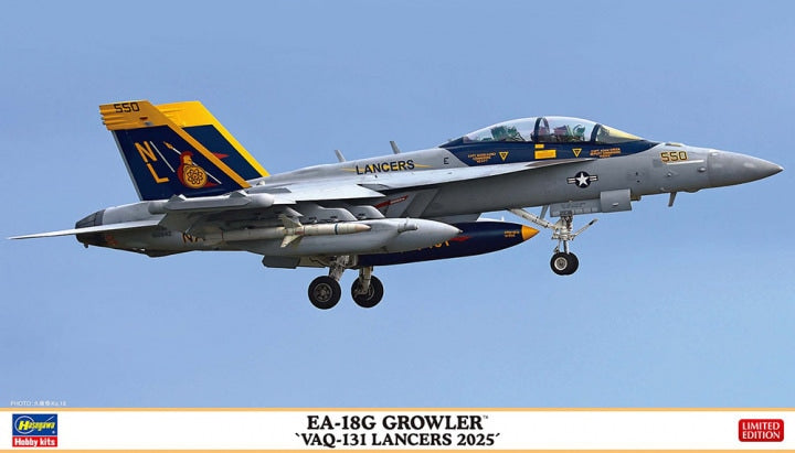 Hasegawa 02528 1:72 Boeing EA-18G Growler 'VAQ-131 Lancers 2022'