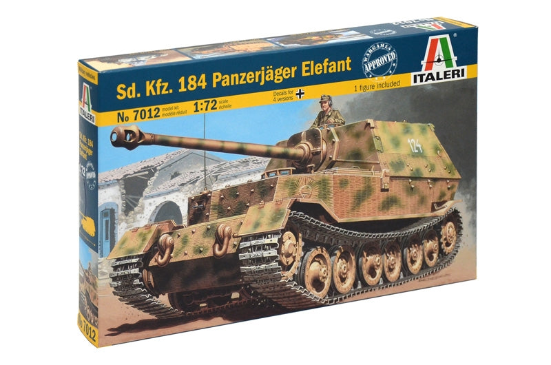 Italeri 7012 1:72 Sd.Kfz.184 Panzerjager Elefant