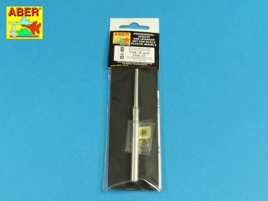 Aber 35L189 1:35 German 88mm L/56 Two-Piece Barrel for Flak 36 & Flak 37 Universal Set