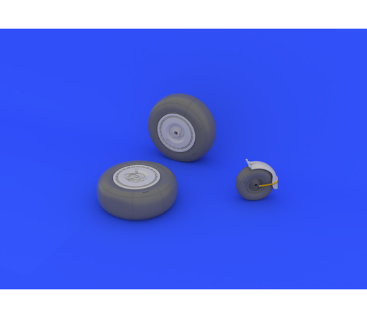 Eduard Brassin 648134 1:48 Junkers Ju-88 late wheels with weighted tyre effect