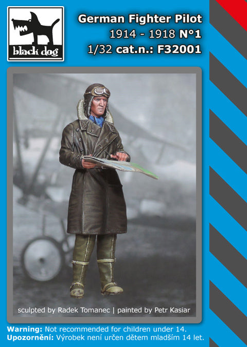 Blackdog F32001 1:32 German Fighter Pilot 1914-1918