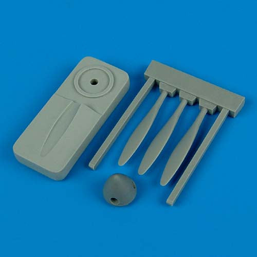 Quickboost (by Aires) 72211 1:72 Hawker Hurricane de Havilland propeller w/tool