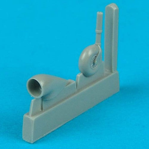 Quickboost (by Aires) 72039 1:72 Messerschmitt Bf-109G-10 corrected parts
