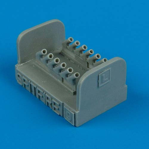 Quickboost (by Aires) 72165 1:72 Supermarine Spitfire Mk.IX exhausts - round