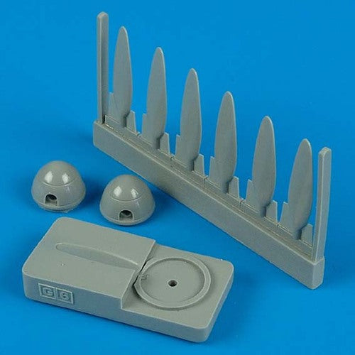 Quickboost (by Aires) 72086 1:72 Messerschmitt Bf-110G Propellers