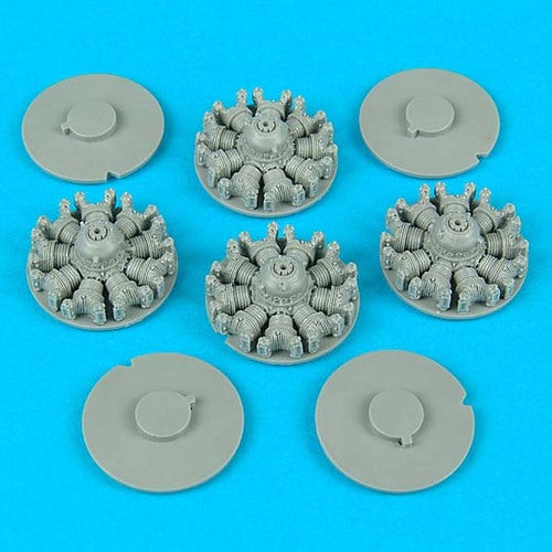 Quickboost (by Aires) 72049 1:72 Boeing B-17 Flying Fortress engines