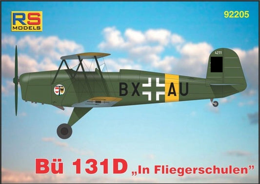 RS Models 92205 1:72 Bucker Bu-131D In Flieger Schulen