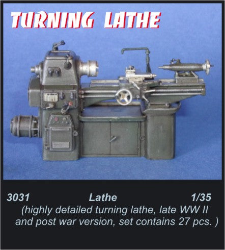 CMK 3031 1:35 WWII and Post War Lathe