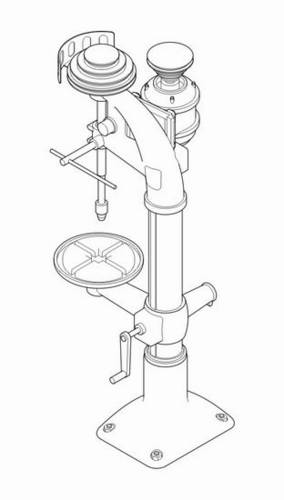 CMK 3032 1:35 WWII and Post War Pedestal Drilling Machine