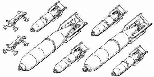 CMK 4027 1:48 Soviet Bombs WWII FAB-100 and FAB-250