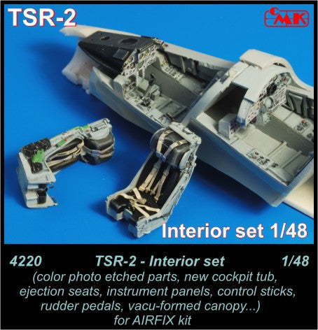 CMK 4220 1:48 BAC TSR-2 Interior Set