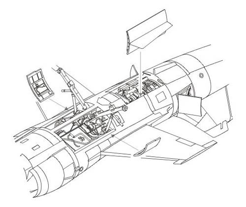 CMK 7070 1:72 Lockheed F-104G/S Starfighter Engine Set